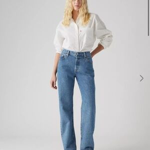 Levi's Women's 501 90 Dark Wash Jeans